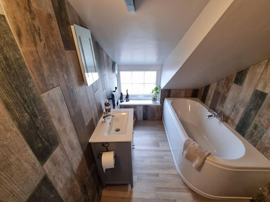 Trinket - The Cliff Top Cottage Sewerby المظهر الخارجي الصورة